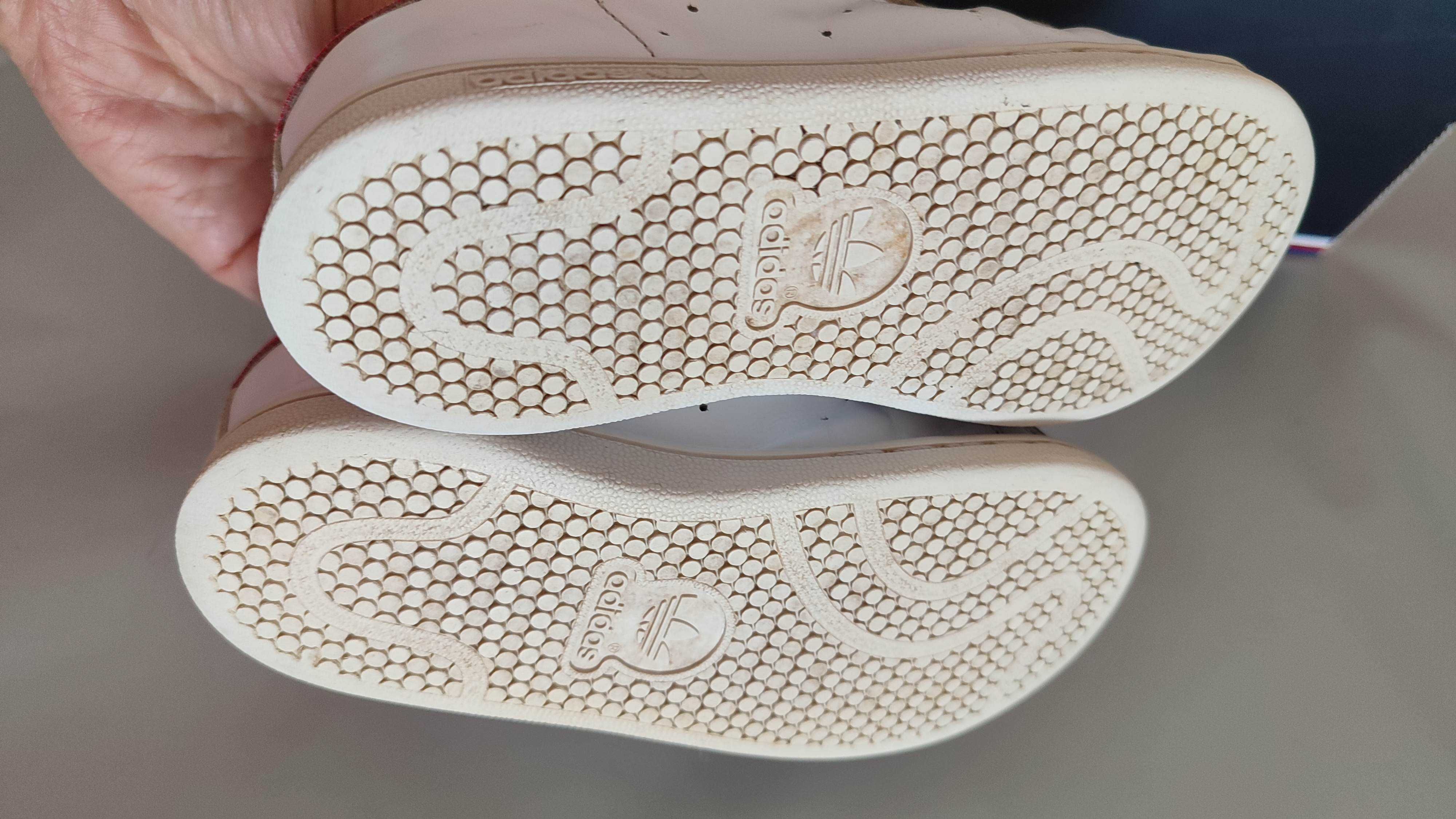 Дитячі кросівки Adidas stan smith з натуральної шкіри