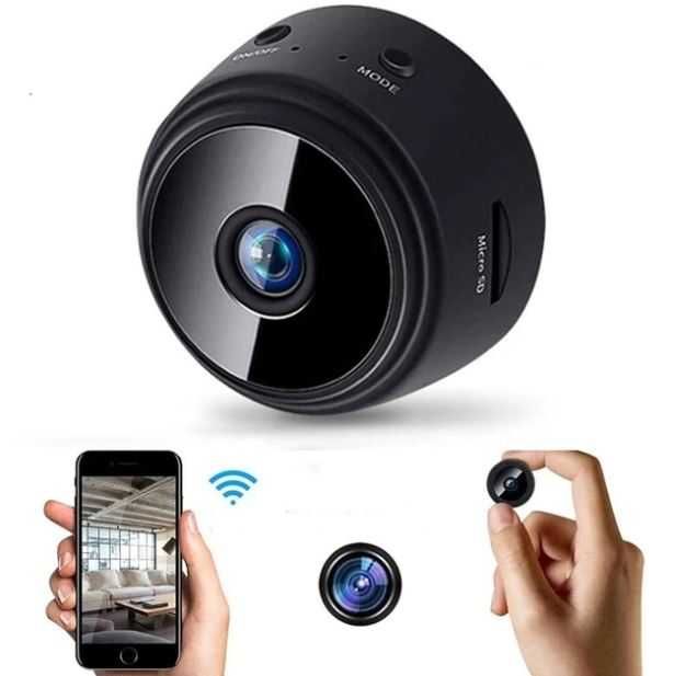 Беспроводная мини камера IP, с WiFi, камера видеонаблюдения.