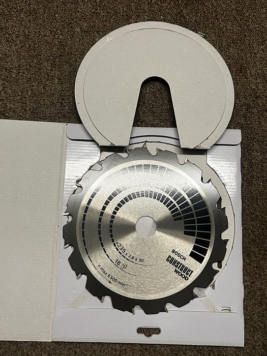 BOSCH DISCO DE SERRA CIRCULAR
