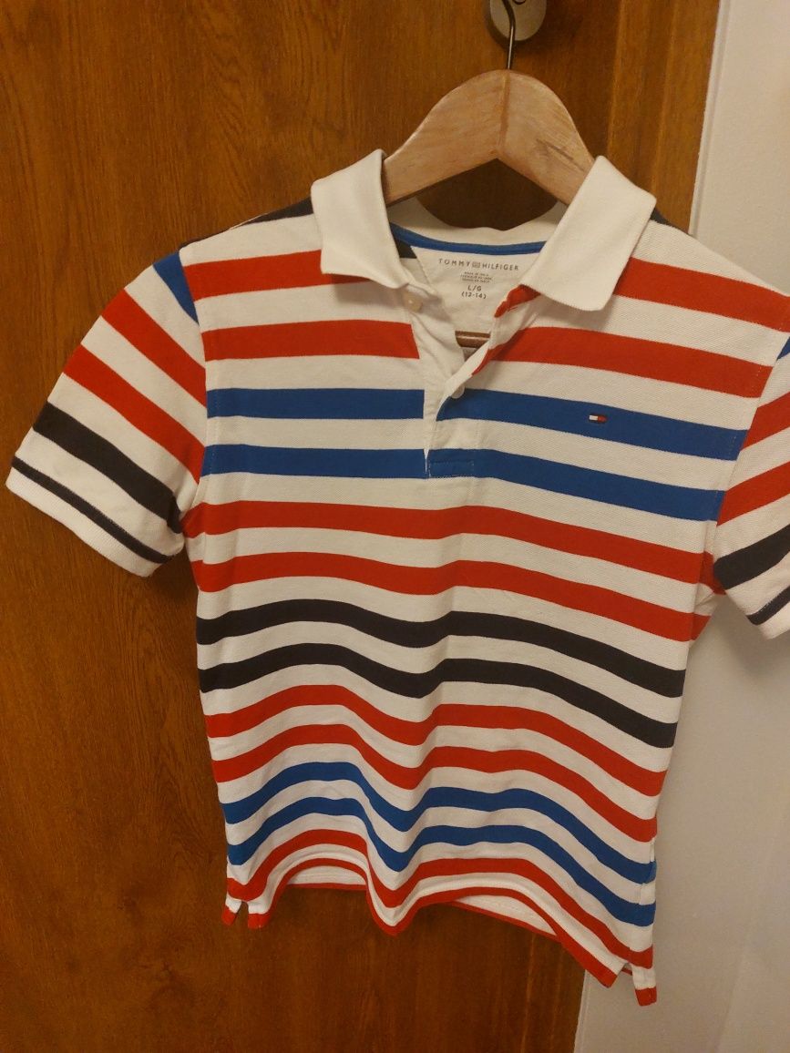 Polo tommy hilfiger 10-14 L Stan idealny