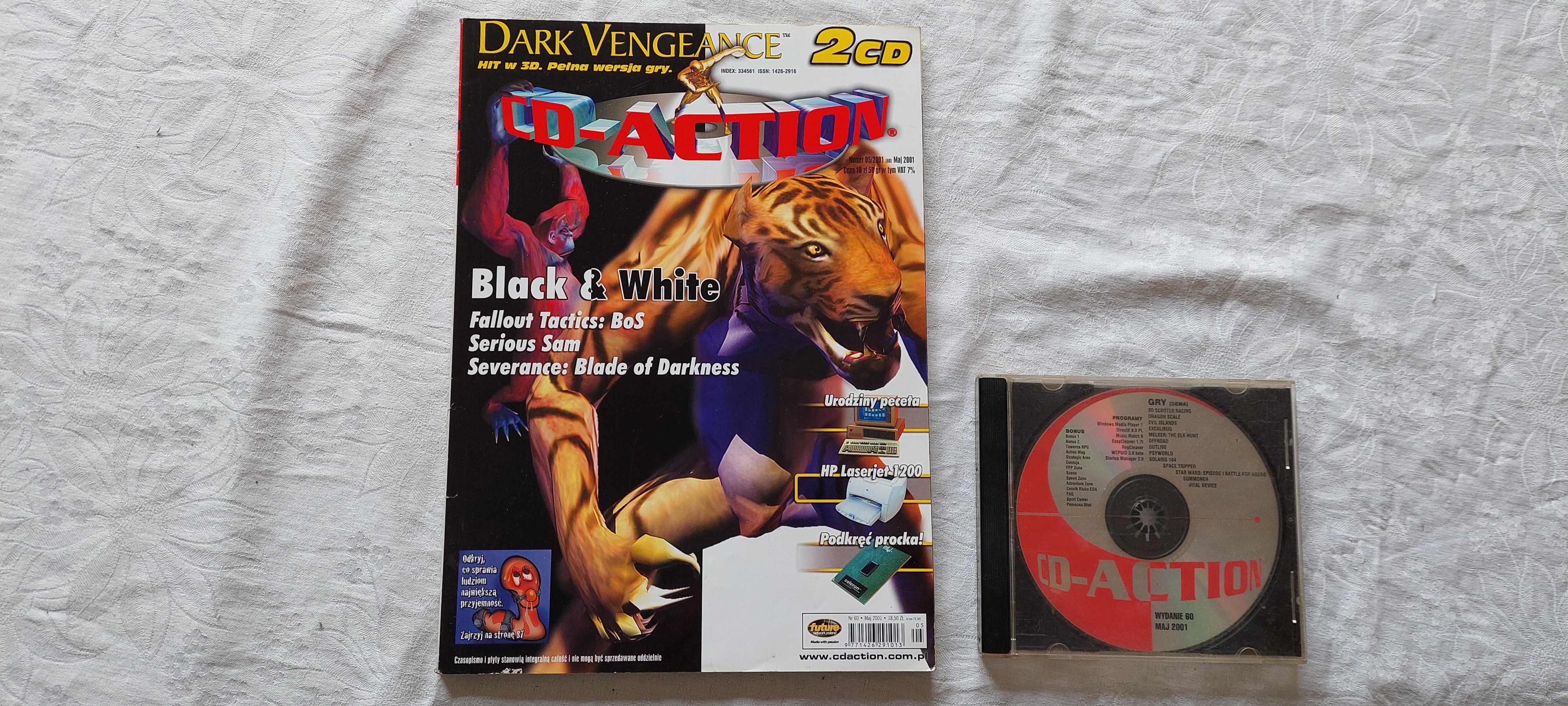CD Action 5/2001 nr (60) wraz z płytą