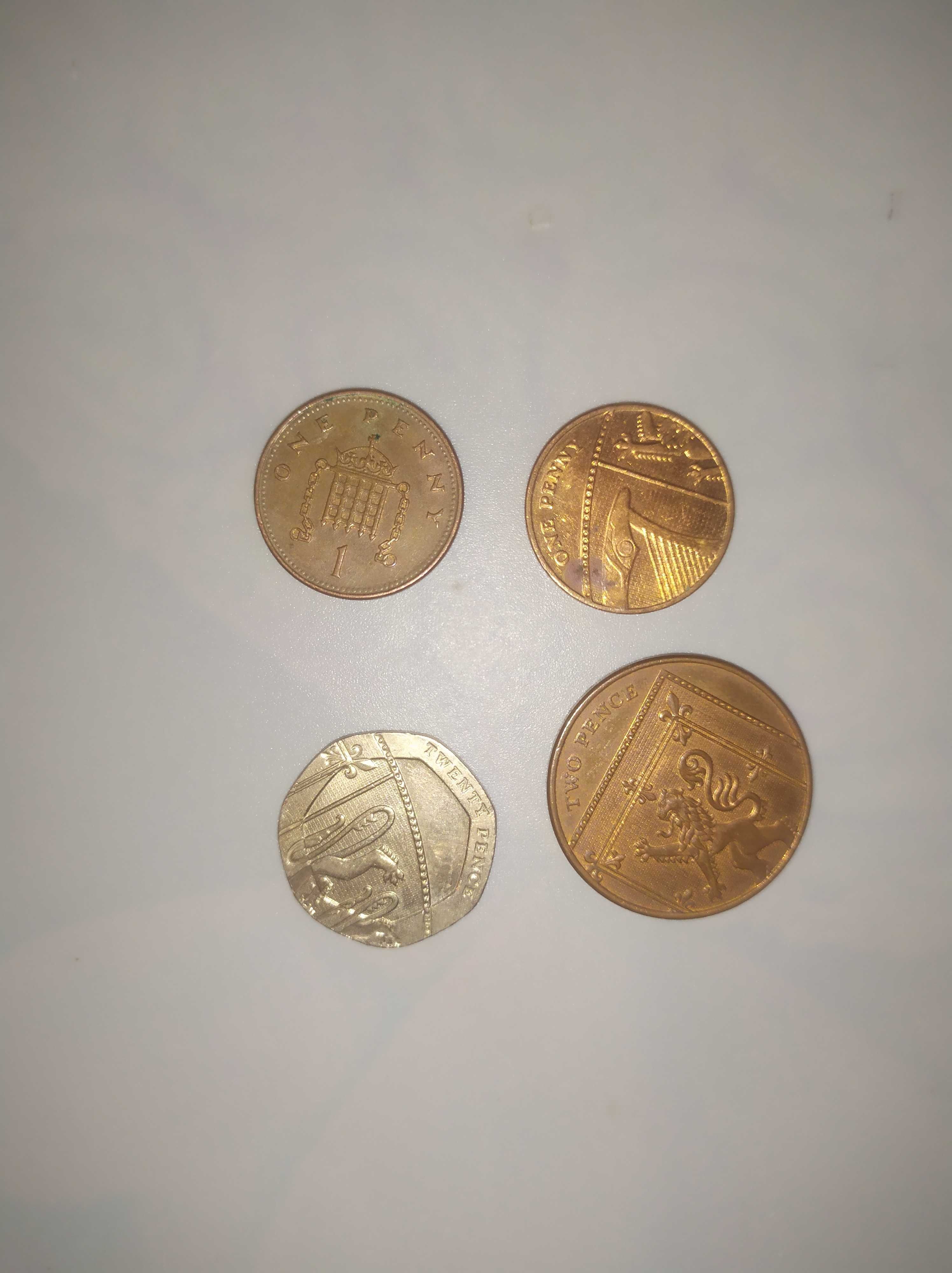 Монета Великобритании Пенни Penny Pence