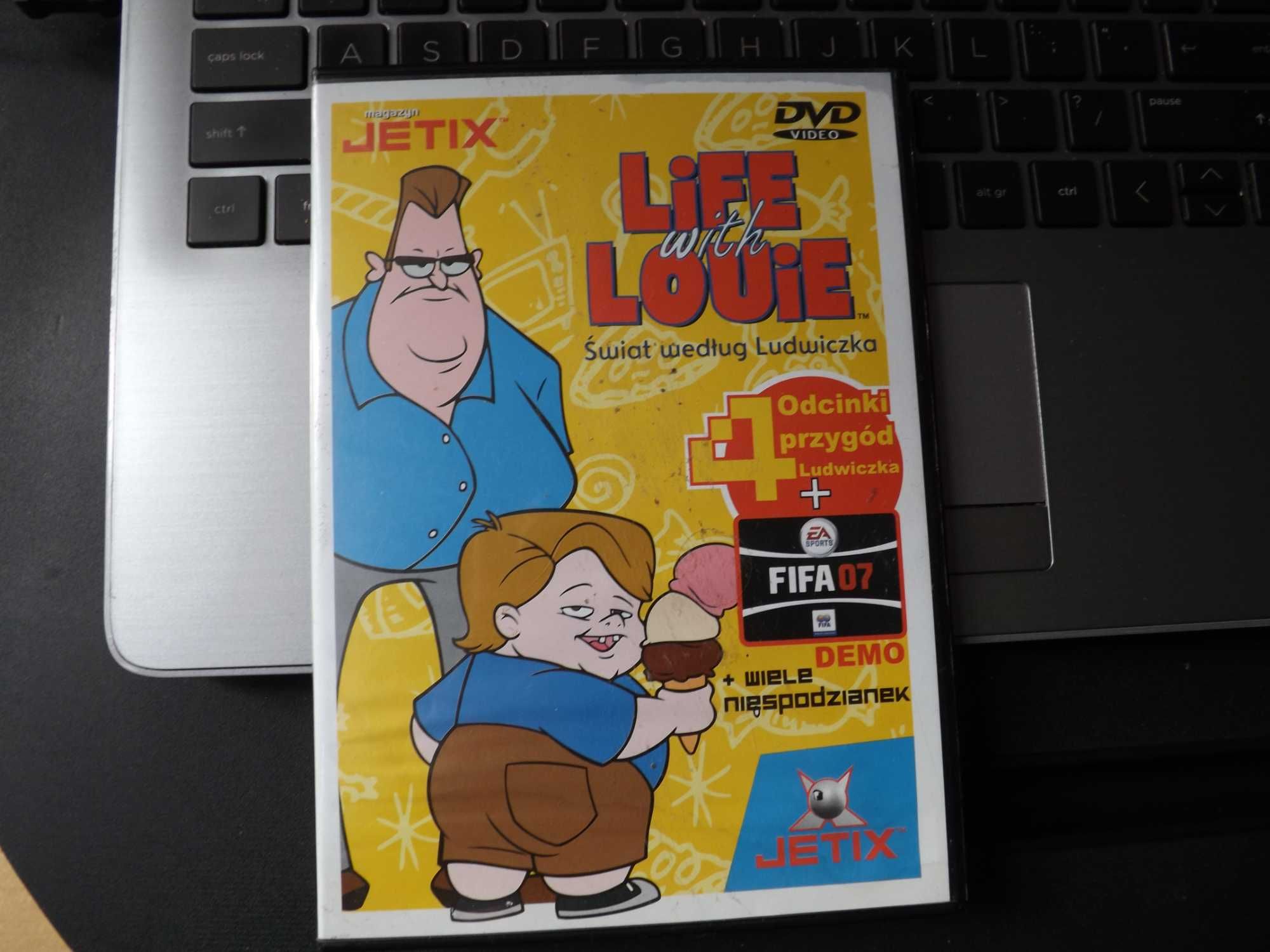 Świat według Ludwiczka dvd film bajka unikat Jetix