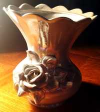Керамическая ваза с лепным украшением, СССР
