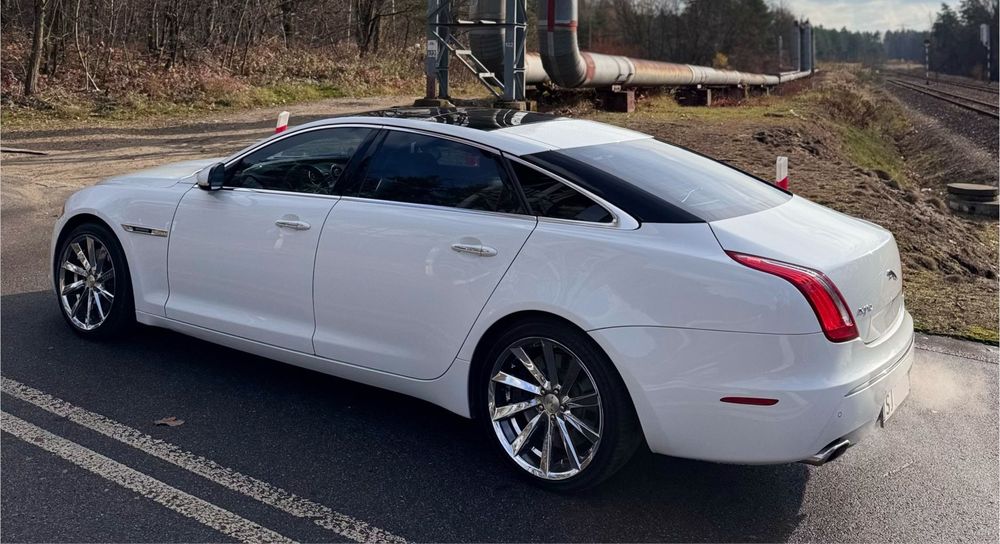 Jaguar XJL 5.0 V8 Supercharged!Biała !Bowers&Wilkins!Panorama!Zamiana!