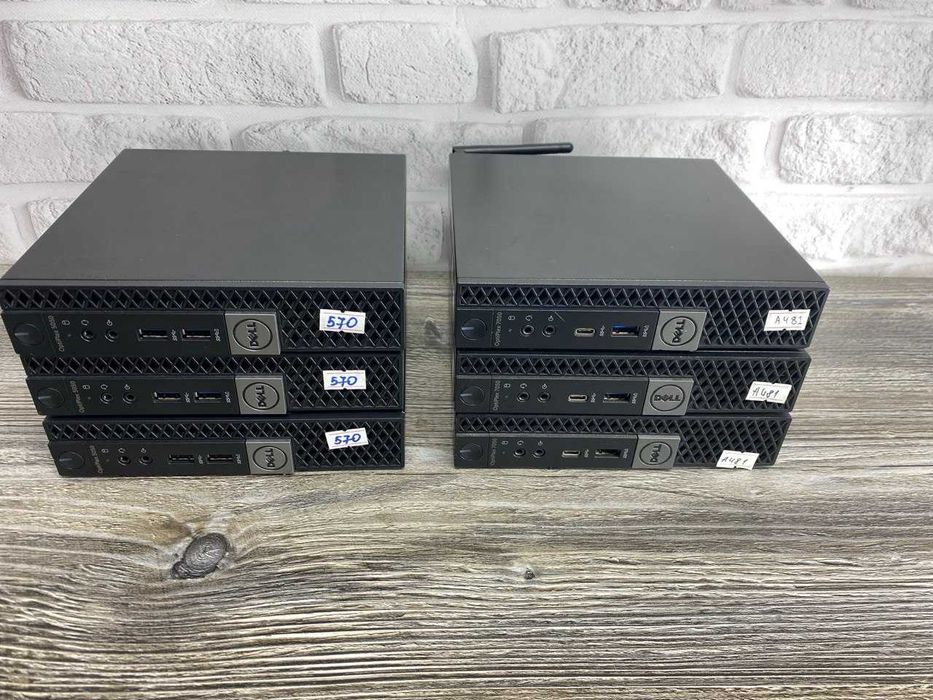 міні ПК Dell OPTIPLEX 5050 i7-6700T 8GB/ 7050 i5-7500T 8GB системник