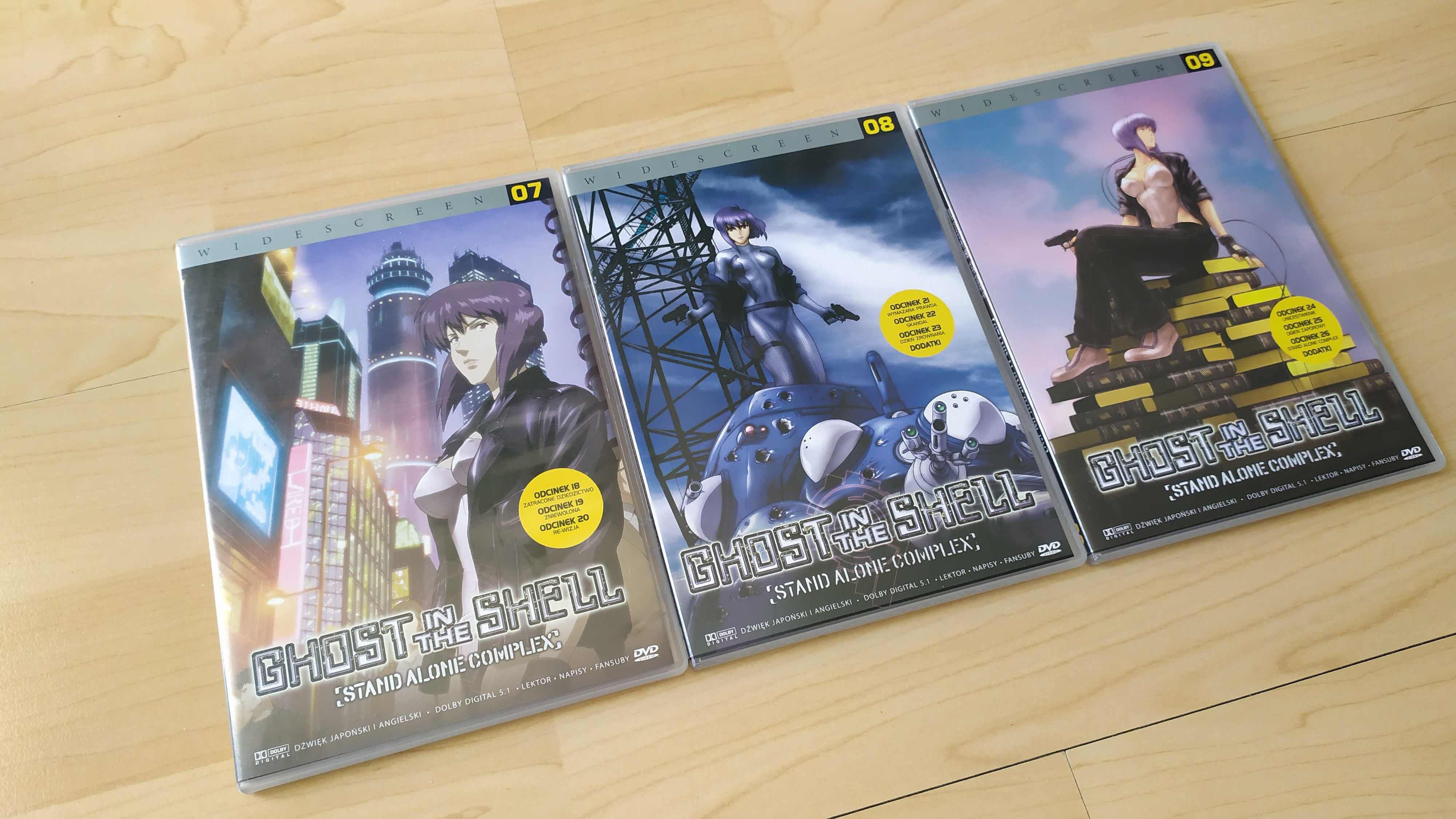 Ghost in The Shell Stand Alone Complex KOMPLET anime PL