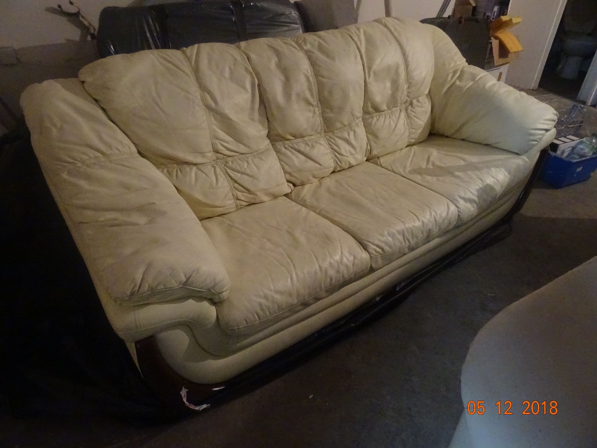 Komplet wypoczynkowy 3+2, sofa, kanapa, ecoskóra