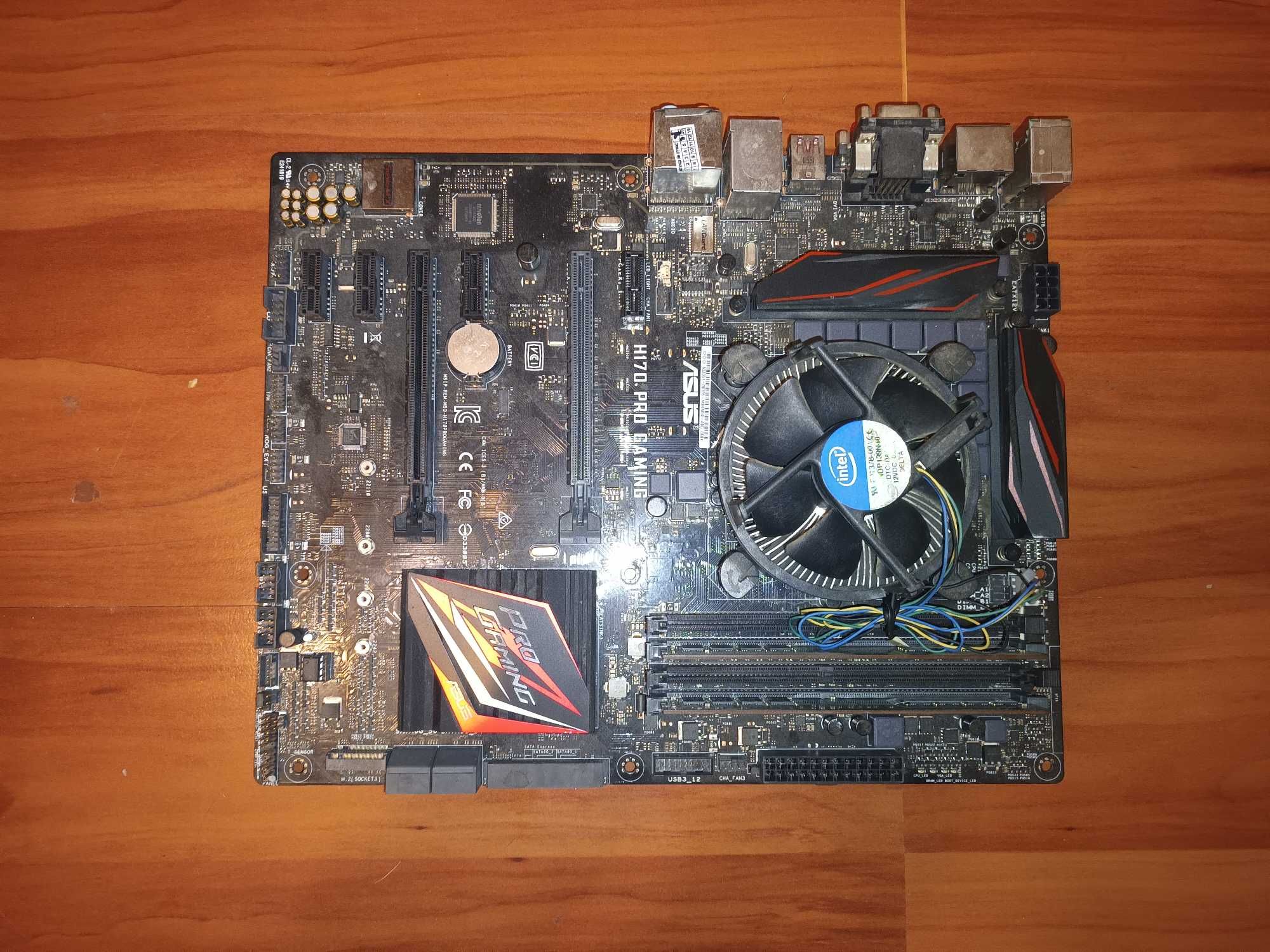 Płyta Główna ASUS H170 Pro Gaming z I5 7400 3,0 GHz 16GB RAM 2400 Mhz