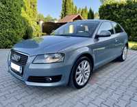 Audi A3 1.8T 160KM • Bezwypadkowy • Serwisowany • Garażowany • ALU 17’