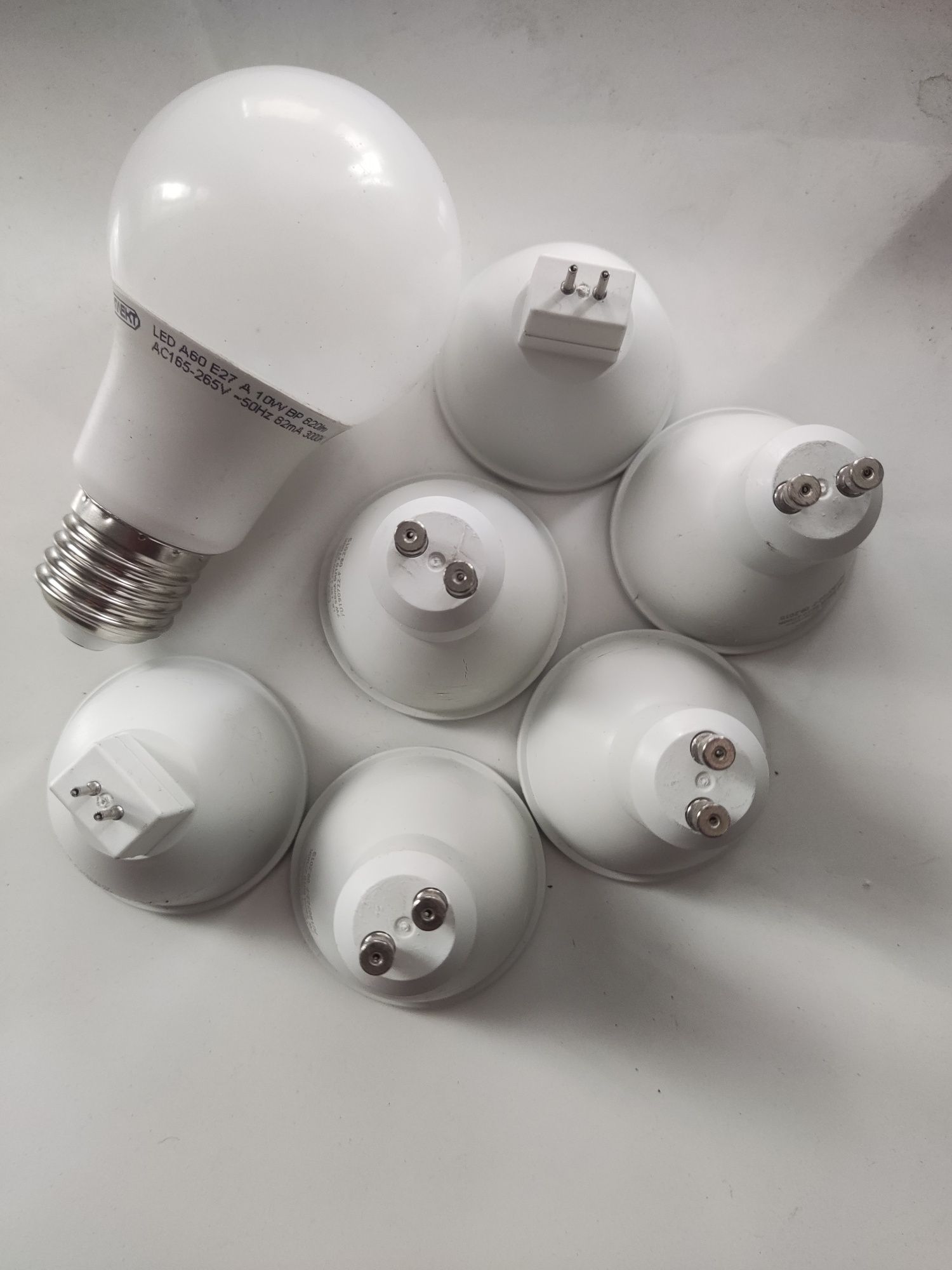 Неробочі LED лампи (перегоріли)