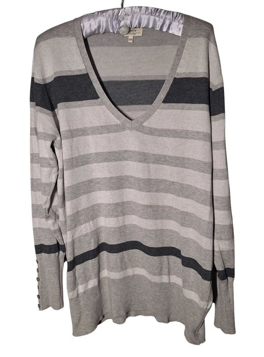 Papaya sweter w paski r. 48