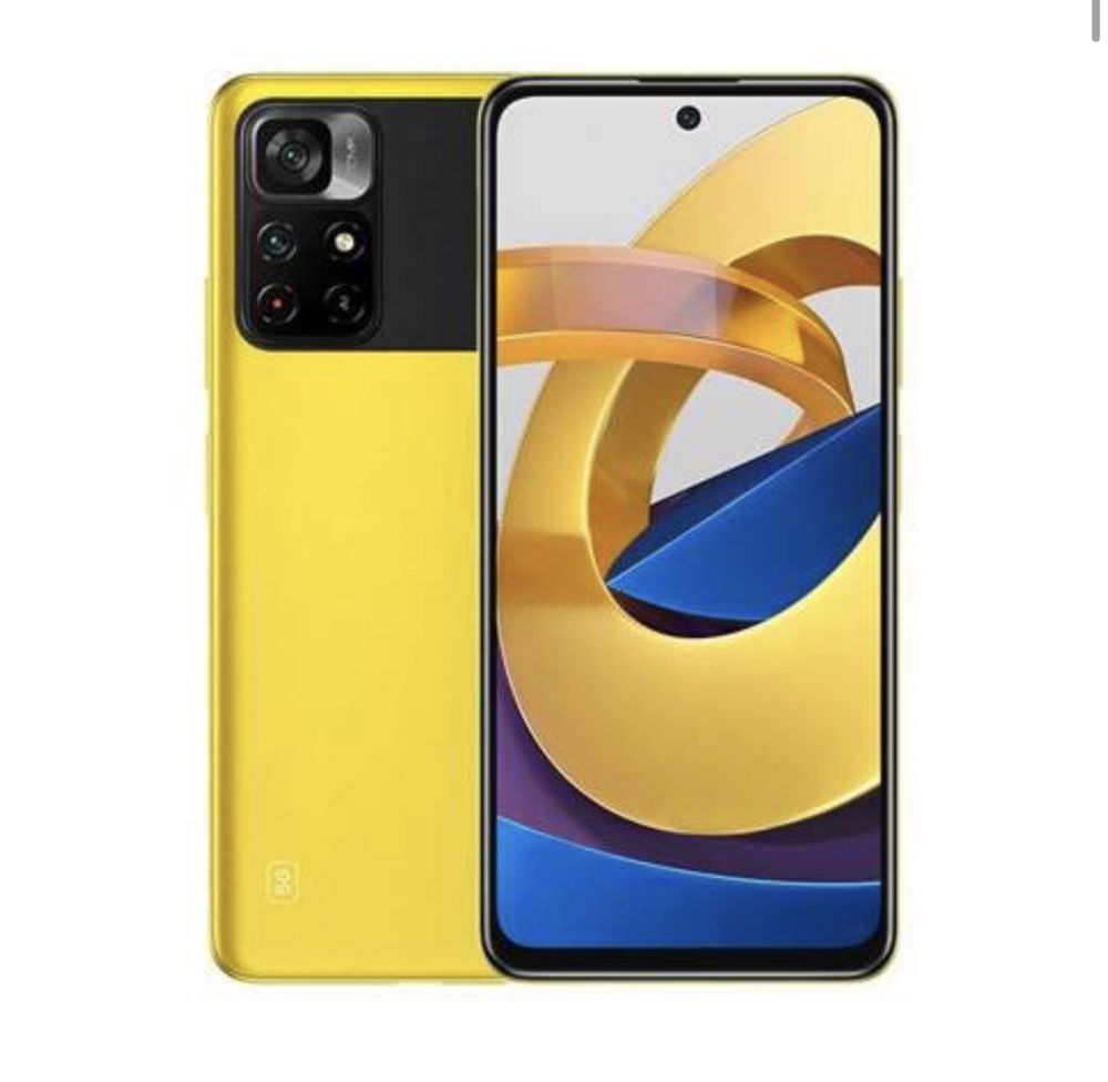 Smartfon POCO M4 PRO 5G 4+64GB POCO Yellow 50 aparat 50 MP