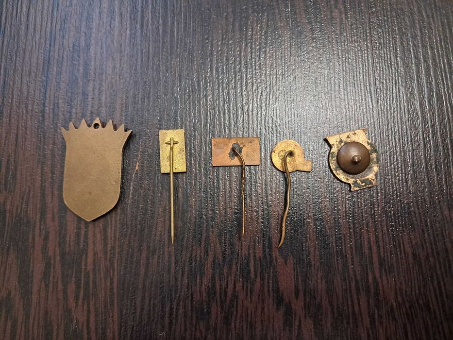 Значки на иголке Старинные НАБОР 5шт-200грн