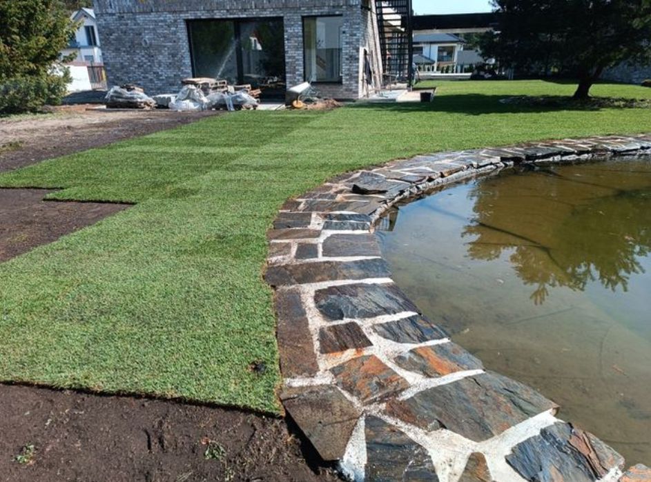 Usługi mini traktorkiem, zakładanie ogrodów, nasadzenia, glebogryzarka