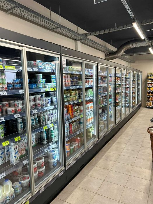 Стелажі, каси та холодильники для магазинів. Гранти на торгове обладн.