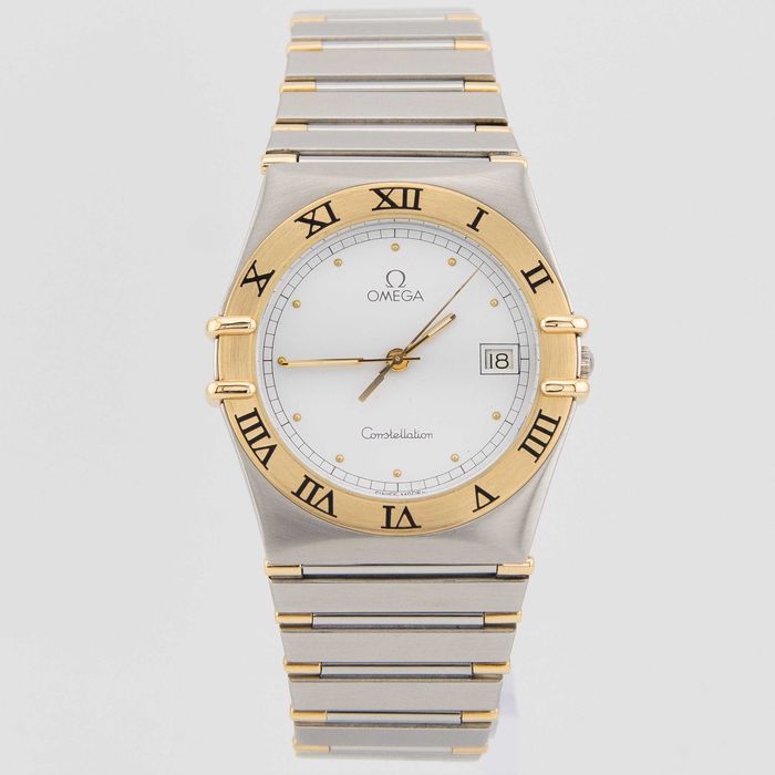 Omega Constellation 18k Żółte Złoto & Stal 33mm Kwarcowy - 1 Generacja