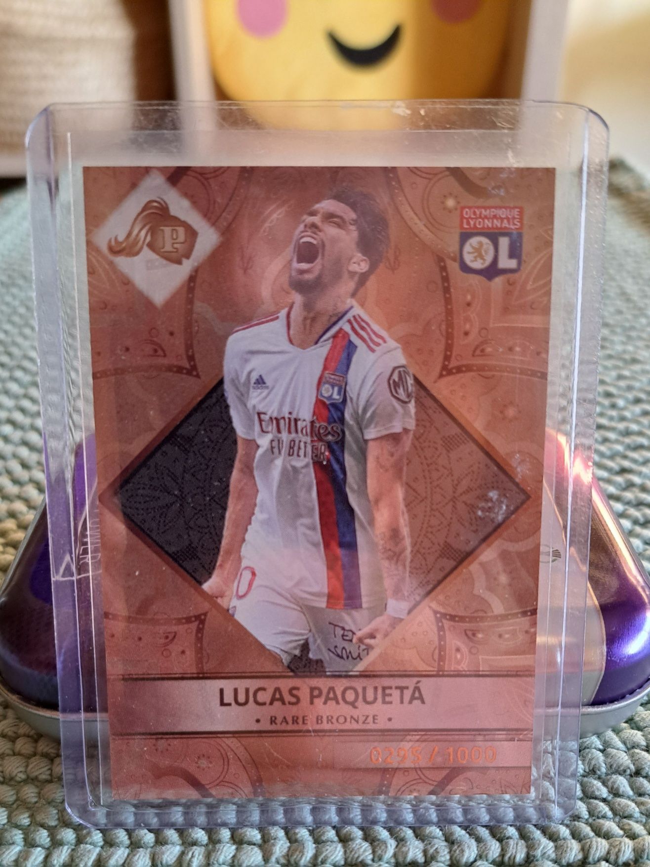 Carta numerada topps