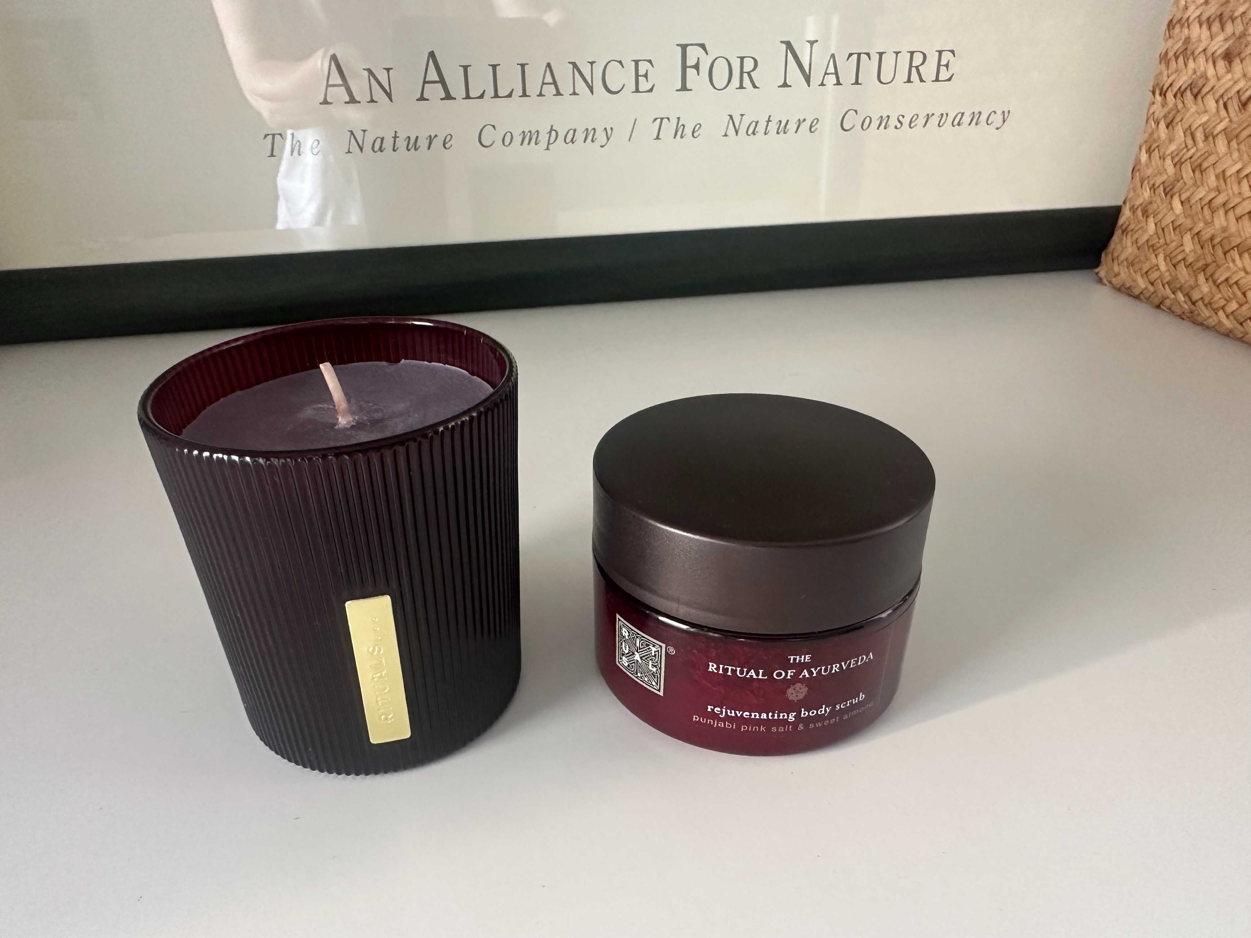 Vela e esfoliante Ritual of Ayurveda
