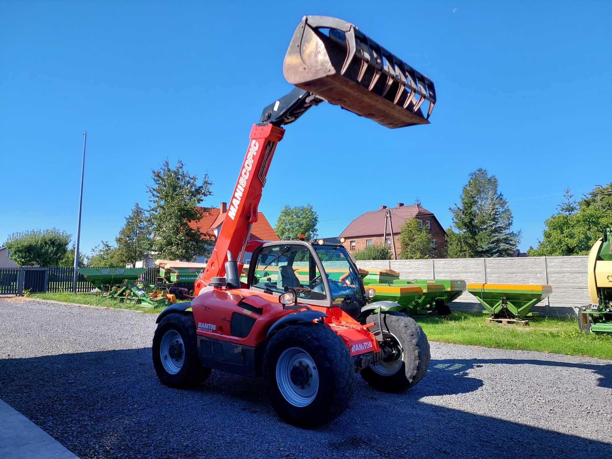 MANITOU MLT 634 120 LSU mechaniczna  Mercedes krokodyl