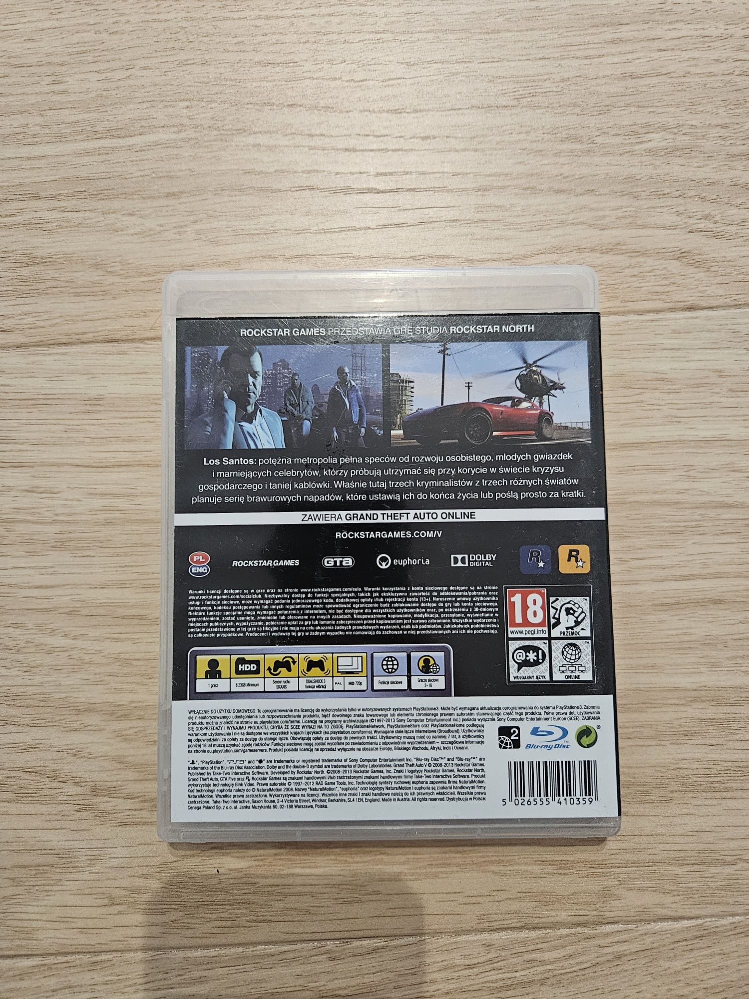 Gra GTA V - PS3 - Grand Theft Auto V - PlayStation 3