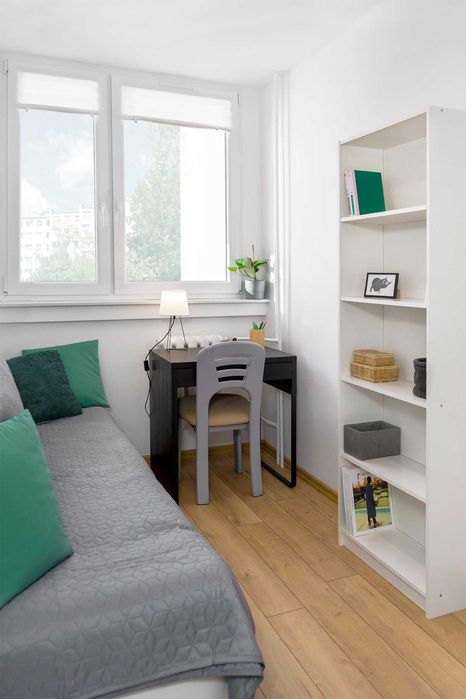 Pokój 1-osobowy w mieszkaniu po remoncie, Biskupin, opłaty wliczone