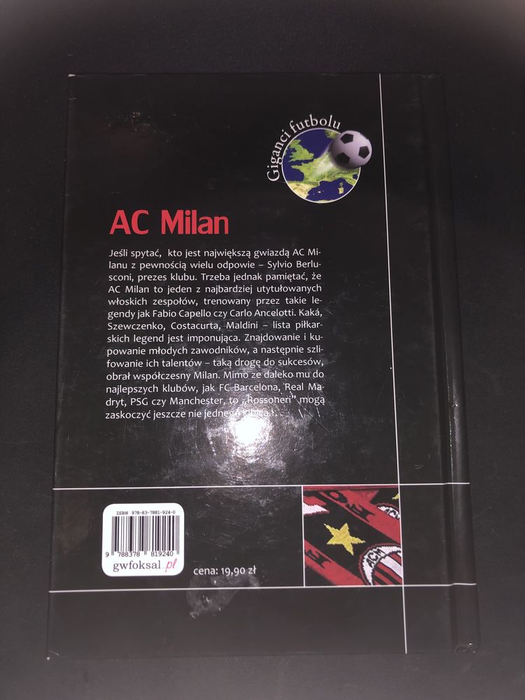 Książka „AC Milan” Tomasz Lipiński