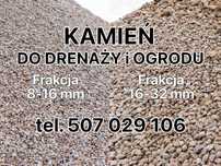 KAMIEŃ DO DRENAŻY 8-16 lub 16-32 mm Żwirownia Bezpośrednio NAJTANIEJ!