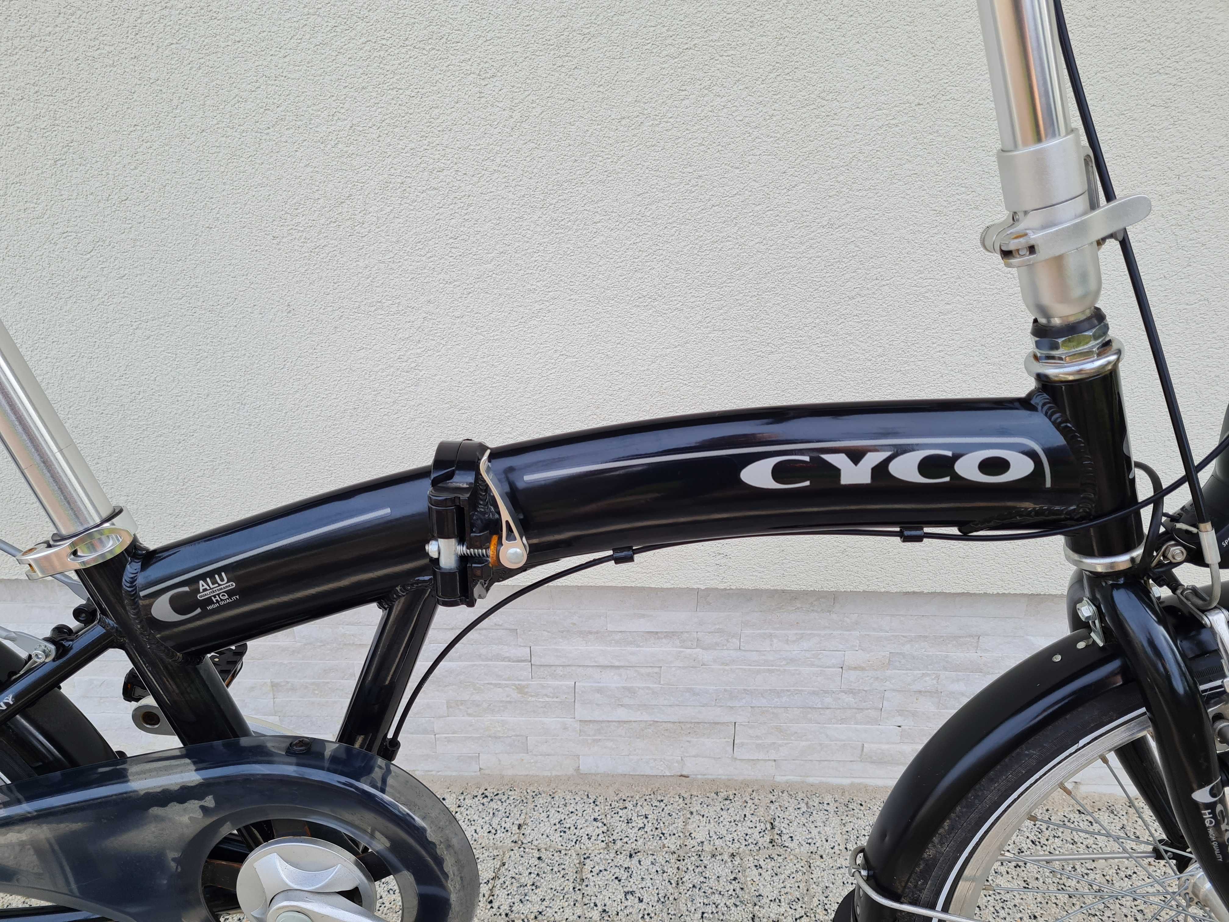 Rower CYCO - składak, koła 20, aluminiowy, kontra
