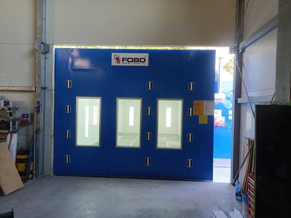 Kabina komora lakiernicza FOBO ściana lakiernia malarnia od ręki !!