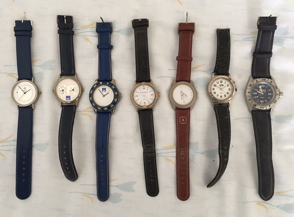 Relógios com logos