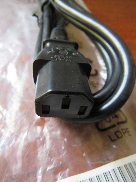 Cabo alimentação com fichas SCHUKO e C13 com terra NOVO ESTREAR! 2€