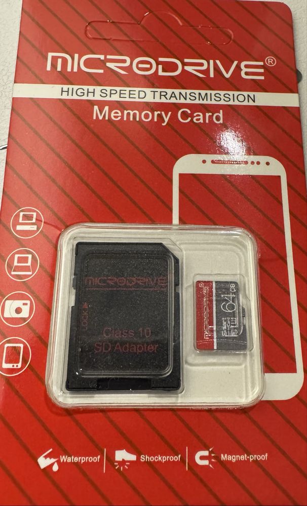 Karta Micro SD 65GB 10