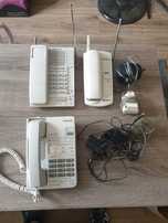 3xtelefon Panasonic KX