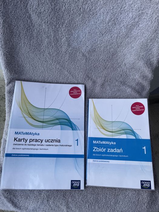 MATeMAtyka Zbiór Zadań+Karty Pracy dla 1 klasy średniej