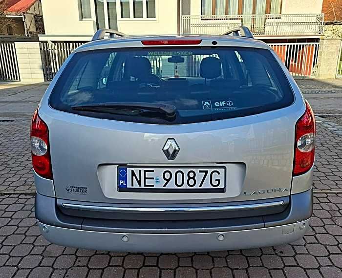 Renault Laguna 2.0 Benzyna Xsenon, Skóry Wzorowa . M- 2007 r