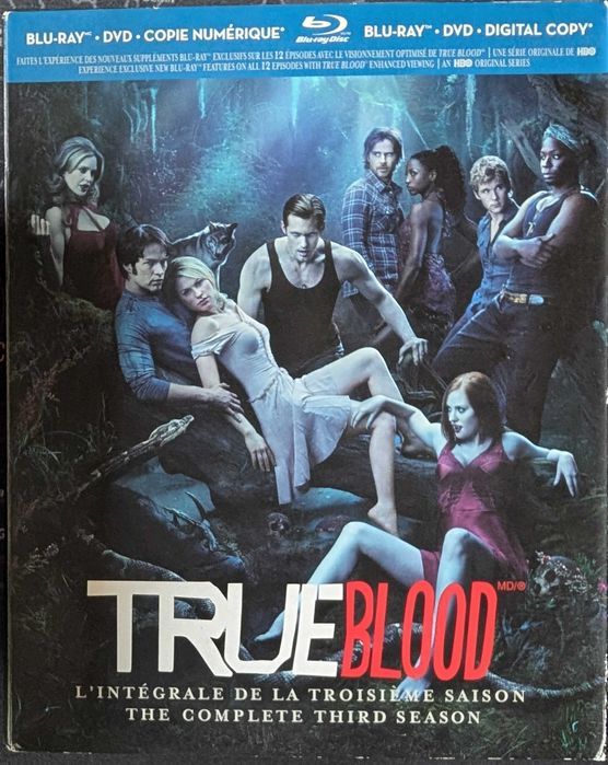 Sangue Fresco (True Blood) - Temporada 3 - Blu-ray + DVD + Cópia Digit