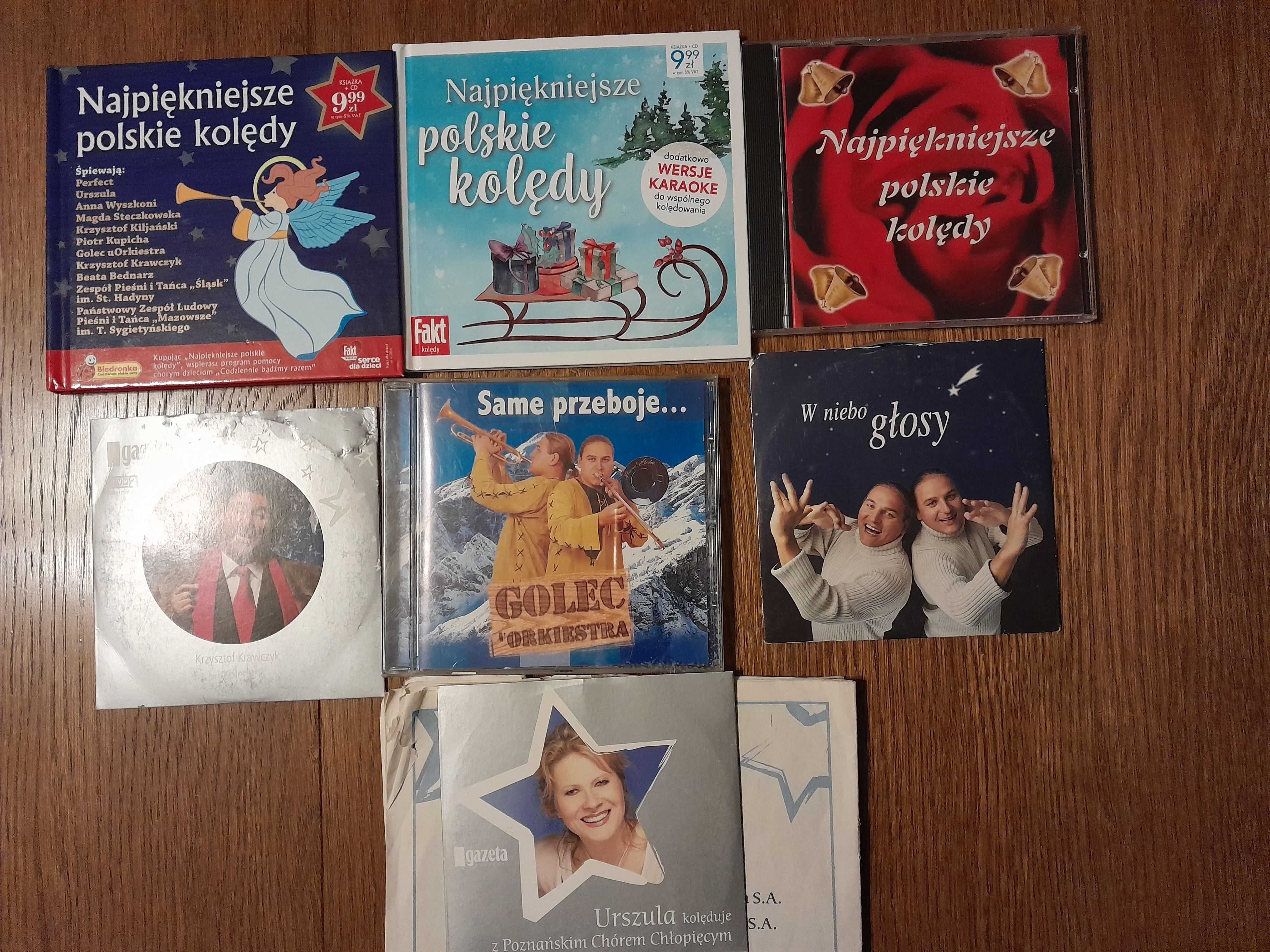 Kolędy na CD, kasetach, łącznie 10 szt.