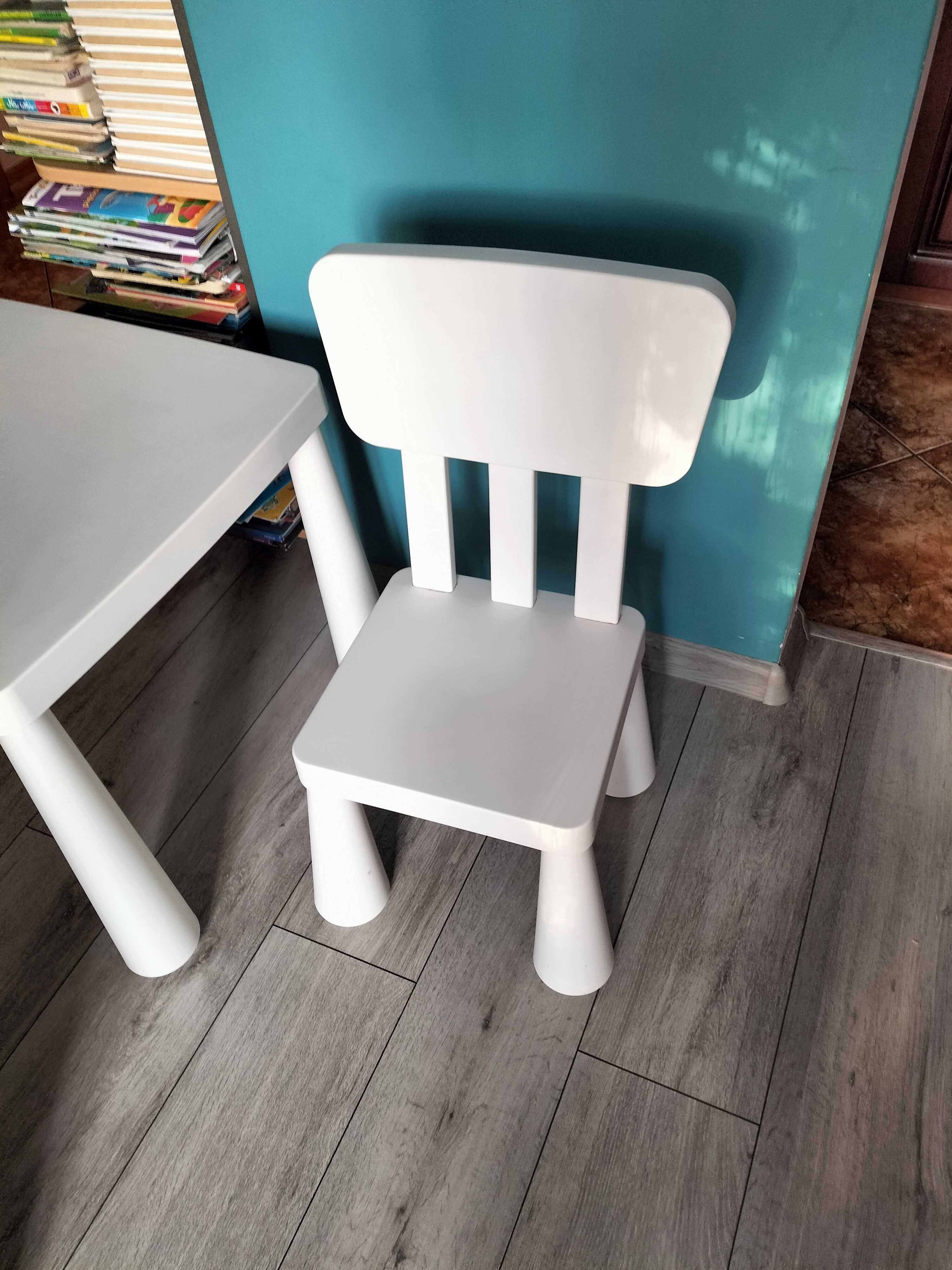 Stolik + krzesełko Ikea Mammut dla dziecka