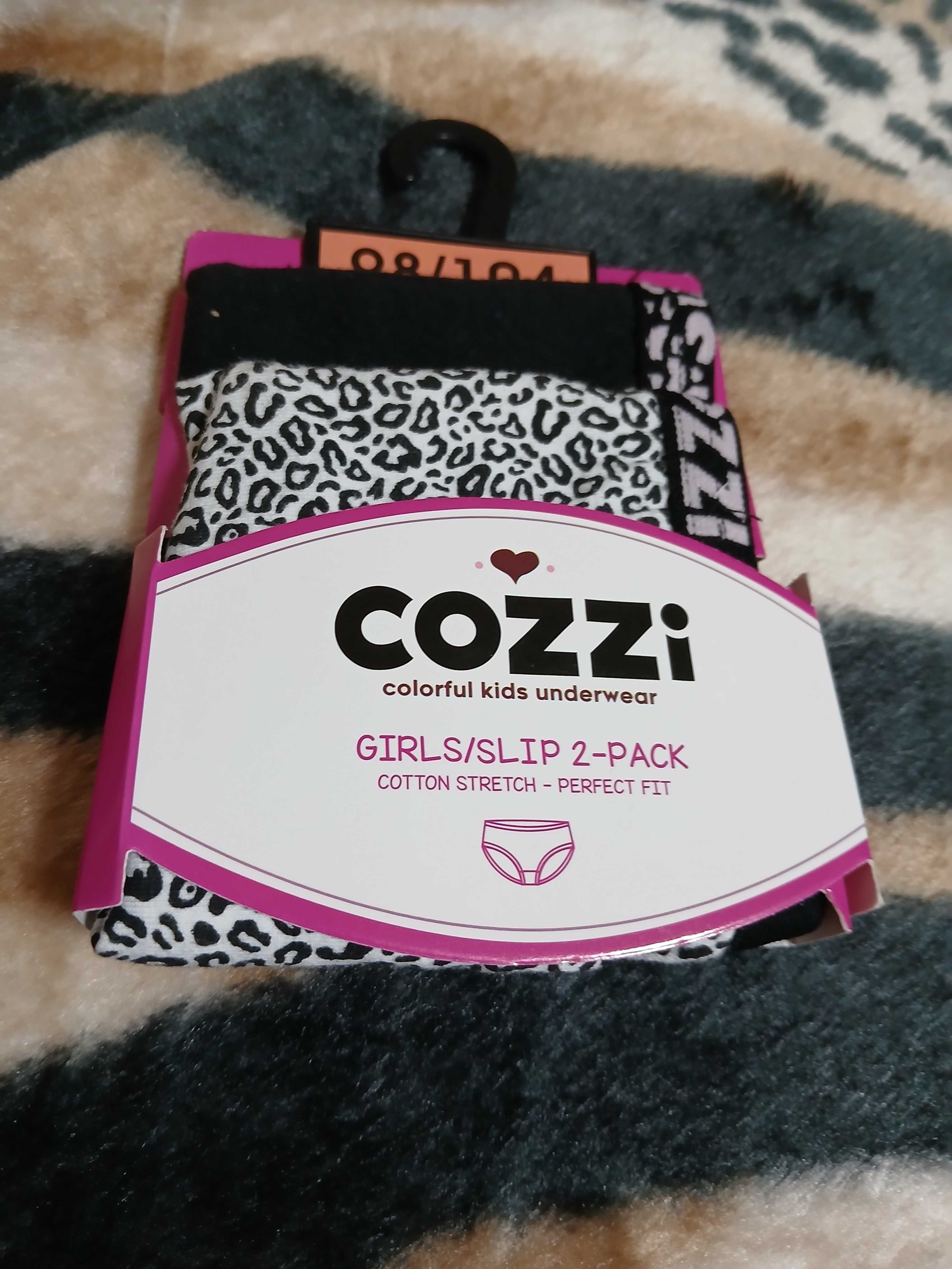 Cozzi 2 szt nowe figi dziewczęce 98/104