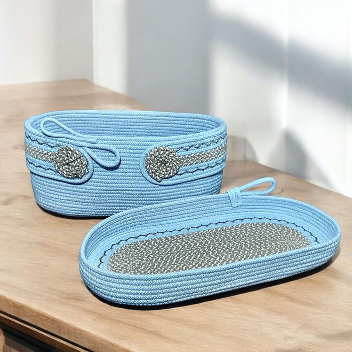 Набір кошиків з бавовняного шнура