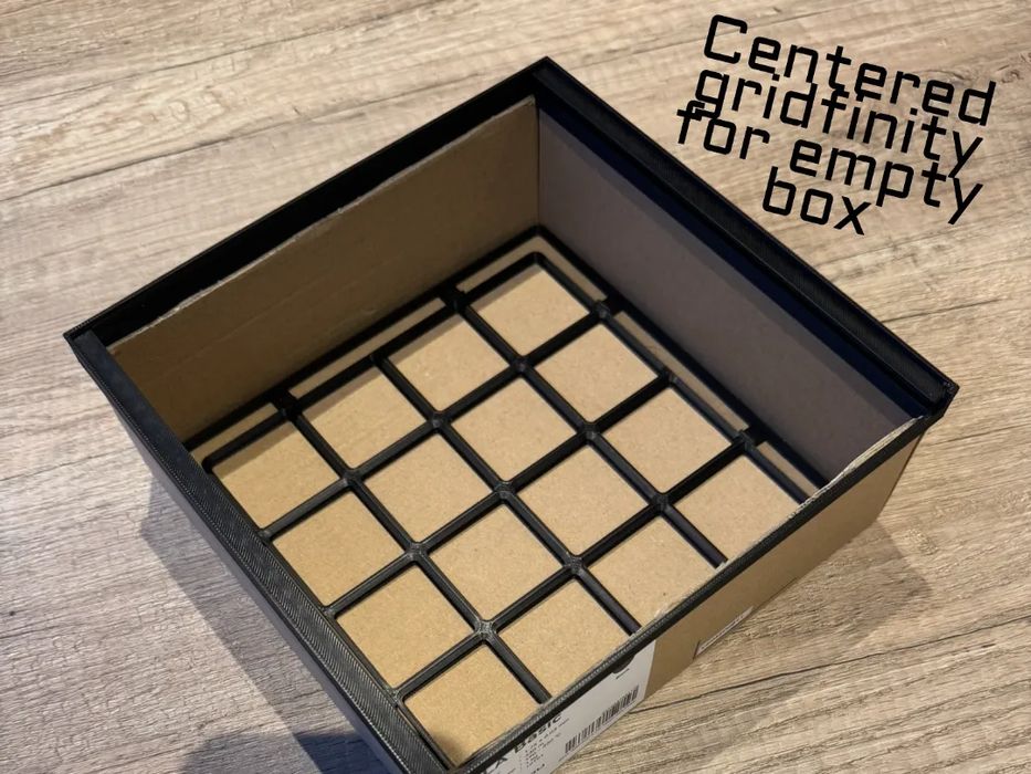 Base Gridfinity para Caixas de Filamentos Vazias