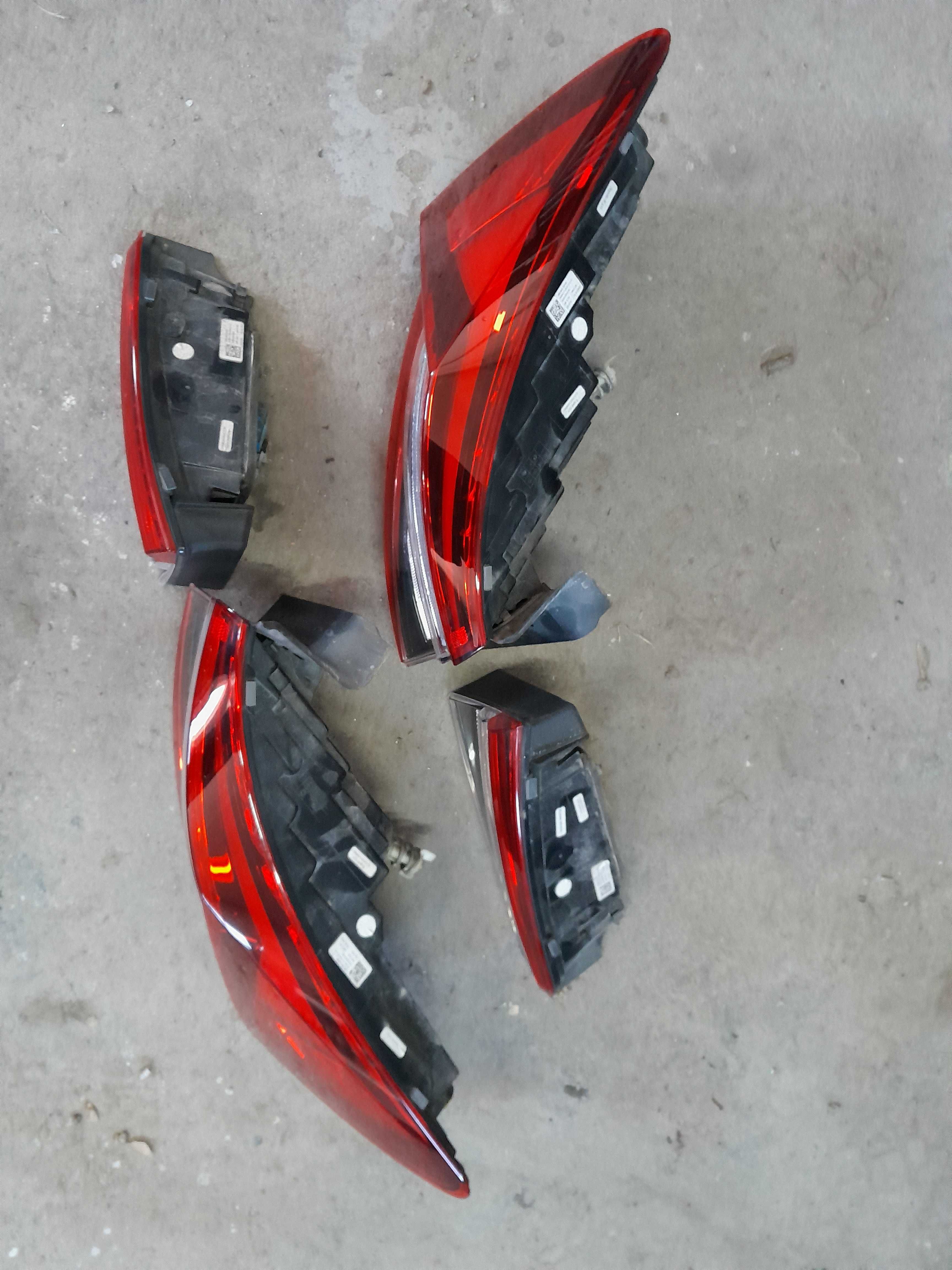 Skoda kodiaq lampy tyl lift komplet po 22 rok