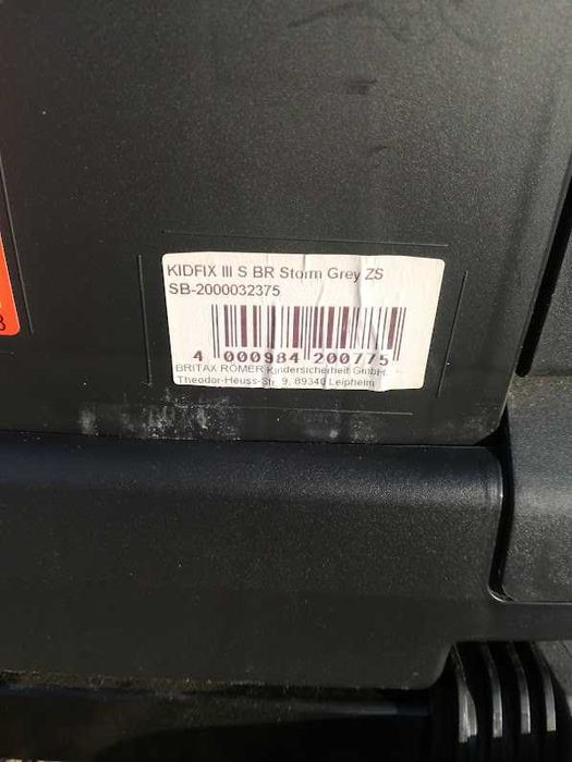 Fotelik Britax-Romer Kidfix Z-Line 9-36 kg