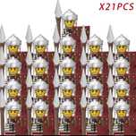 Figurki Gladiatorzy 20szt kompatybilne z LEGO Castle zamek wojsko Cobi