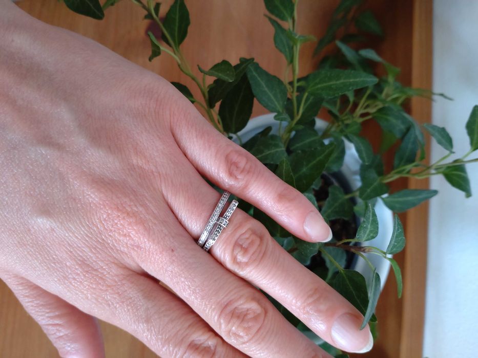 Pandora komplet pierścionków