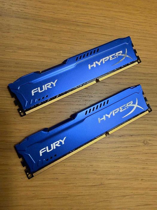 Pamięć RAM HyperX Fury DDR3 8GB 1600MHz 10 HX316C10F/8 - 2 szt
