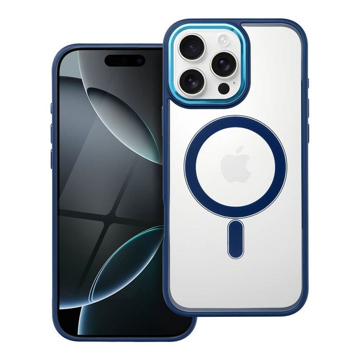 Etui iPhone 16 Pro Max niebieskie