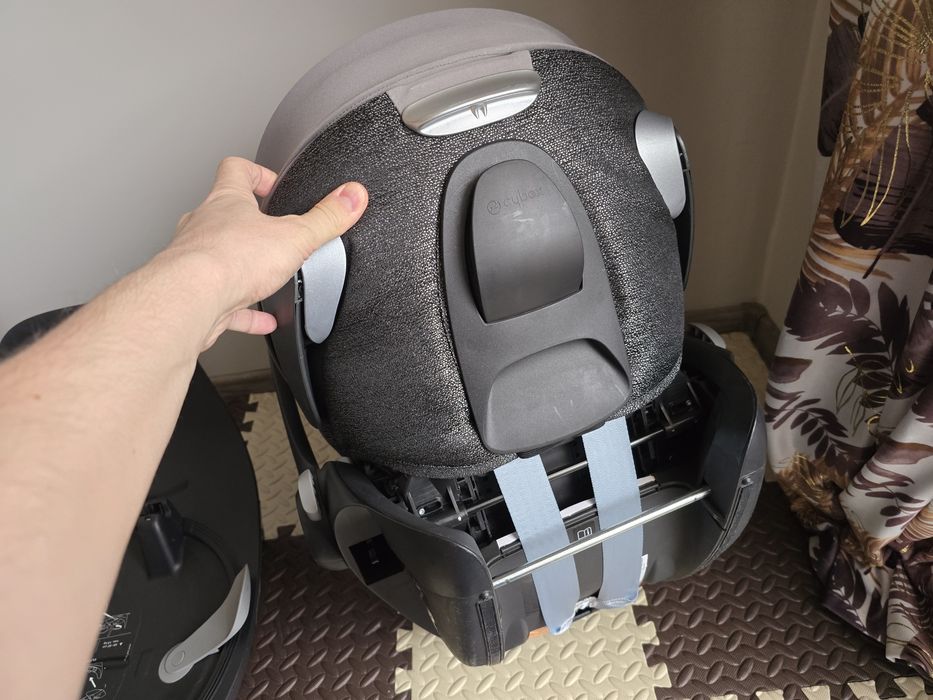 Cybex Cloud Z2 plus + baza Z2  Kolor Soho Grey