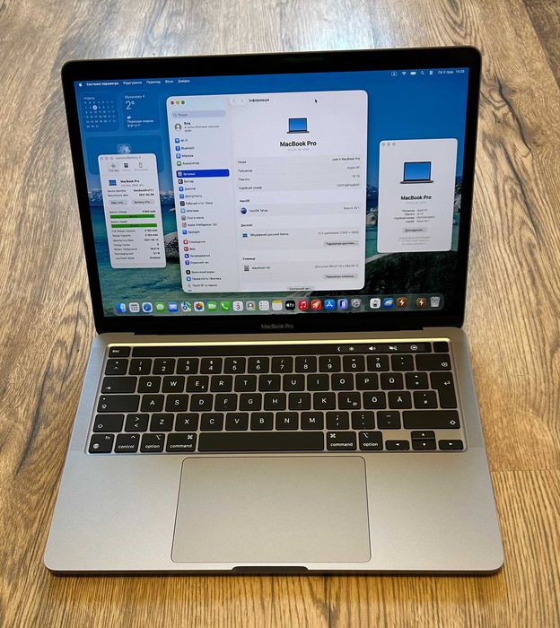 ІДЕАЛЬНИЙ Macbook PRO 13" M1 А2338, 16/512, весь комплект